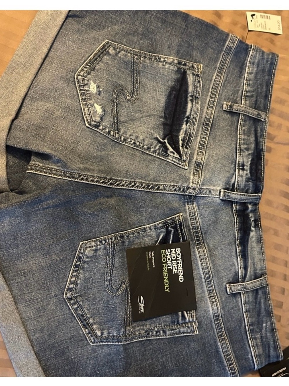 Silver Jeans Women's Blue Denim Jean Shorts